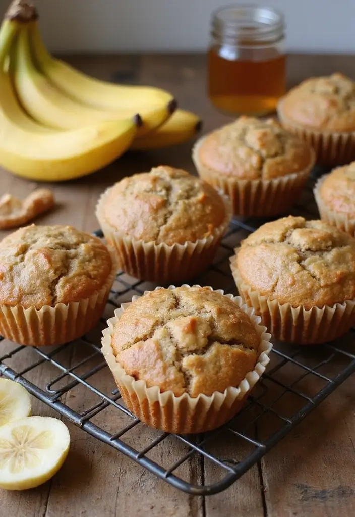 25 Healthy Mini Muffin Tin Recipes for Snacks on the Go 1 25 Healthy Mini Muffin Tin Recipes for Snacks on the Go - 1. Banana Oatmeal Muffins