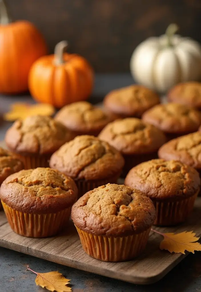 25 Healthy Mini Muffin Tin Recipes for Snacks on the Go 62 25 Healthy Mini Muffin Tin Recipes for Snacks on the Go - 10. Pumpkin Spice Muffins