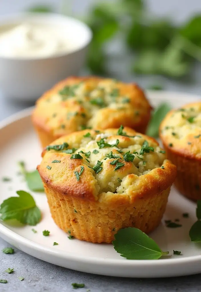 25 Healthy Mini Muffin Tin Recipes for Snacks on the Go 97 25 Healthy Mini Muffin Tin Recipes for Snacks on the Go - 15. Zucchini and Feta Muffins