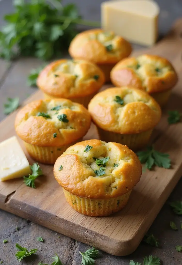 25 Healthy Mini Muffin Tin Recipes for Snacks on the Go 50 25 Healthy Mini Muffin Tin Recipes for Snacks on the Go - 8. Herb and Cheese Muffins