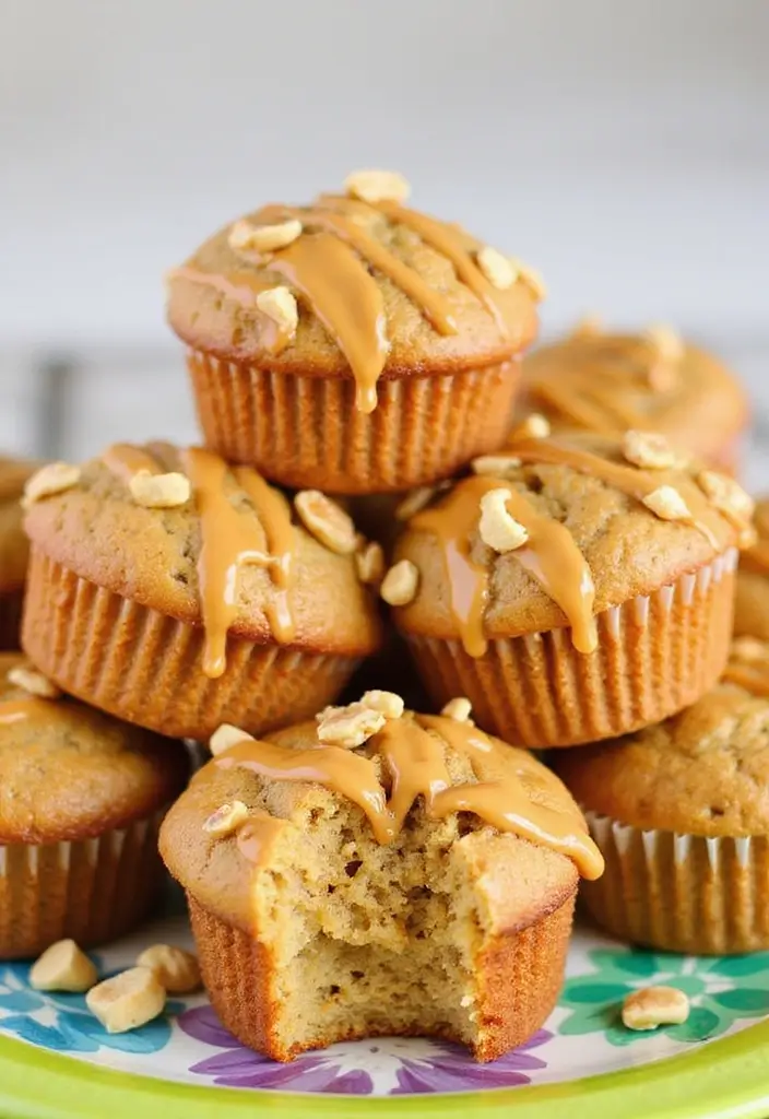25 Healthy Zucchini Muffin Recipes You’ll Actually Enjoy 54 25 Healthy Zucchini Muffin Recipes You’ll Actually Enjoy - 10. Peanut Butter Zucchini Muffins