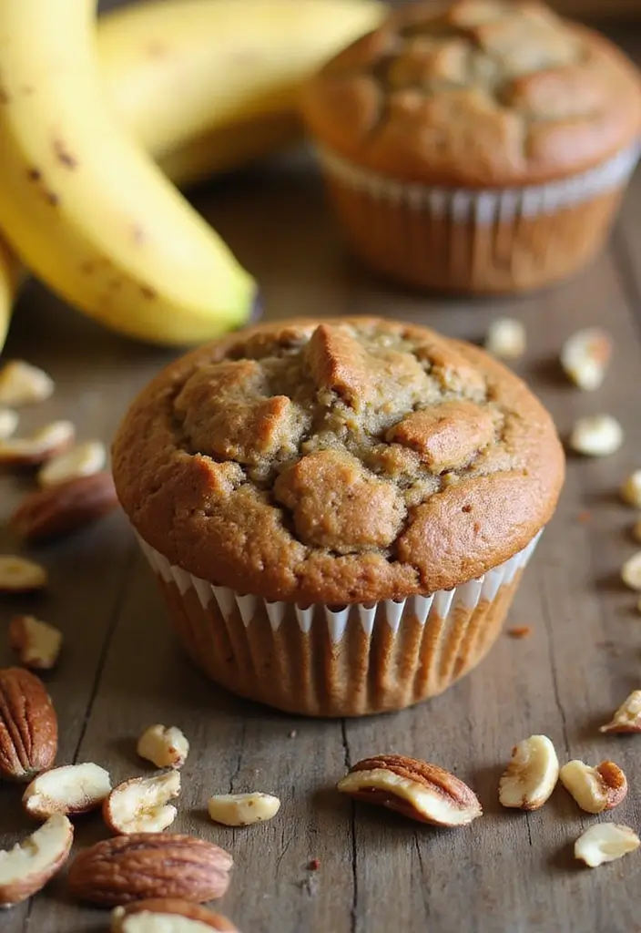 25 Healthy Zucchini Muffin Recipes You’ll Actually Enjoy 78 25 Healthy Zucchini Muffin Recipes You’ll Actually Enjoy - 14. Nutty Banana Zucchini Muffins