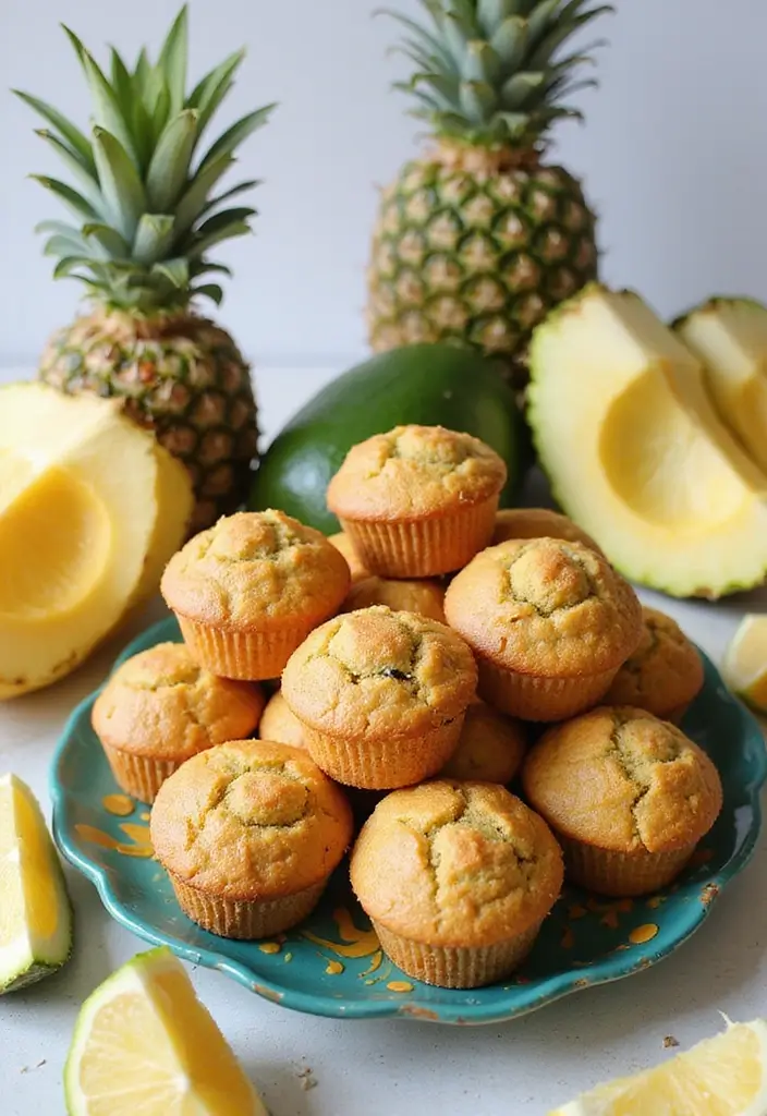 25 Healthy Zucchini Muffin Recipes You’ll Actually Enjoy 102 25 Healthy Zucchini Muffin Recipes You’ll Actually Enjoy - 18. Tropical Zucchini Muffins