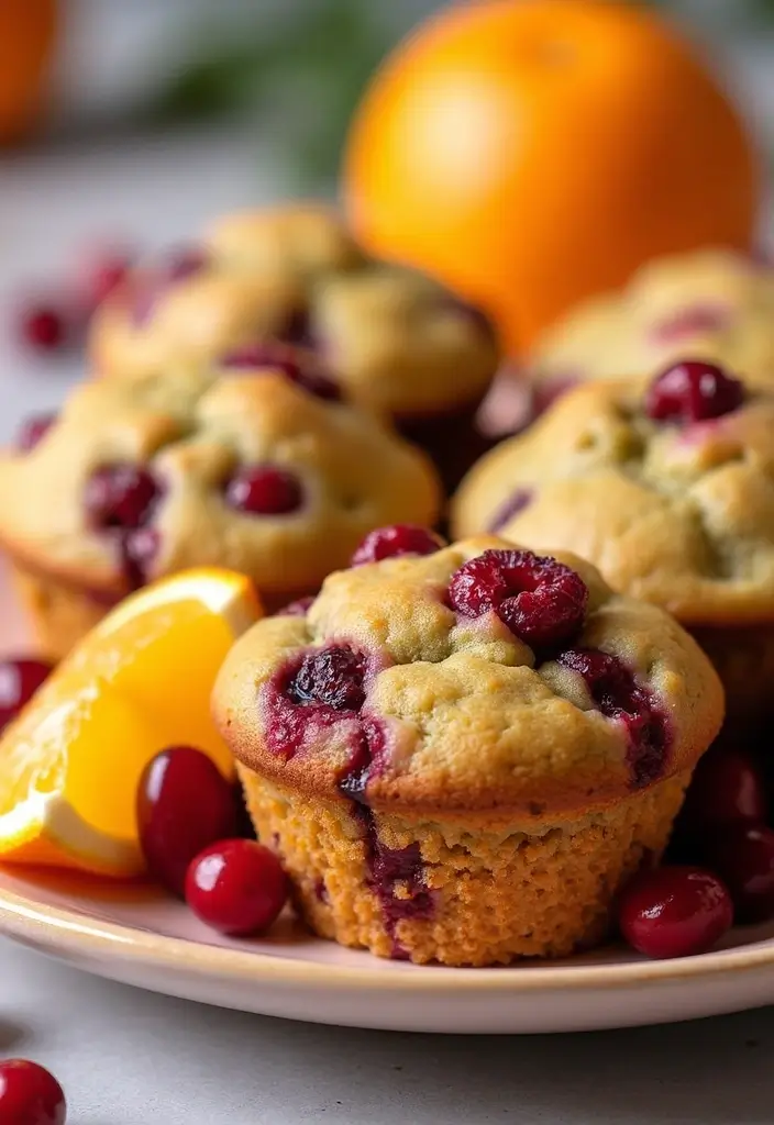 25 Healthy Zucchini Muffin Recipes You’ll Actually Enjoy 109 25 Healthy Zucchini Muffin Recipes You’ll Actually Enjoy - 19. Cranberry Orange Zucchini Muffins