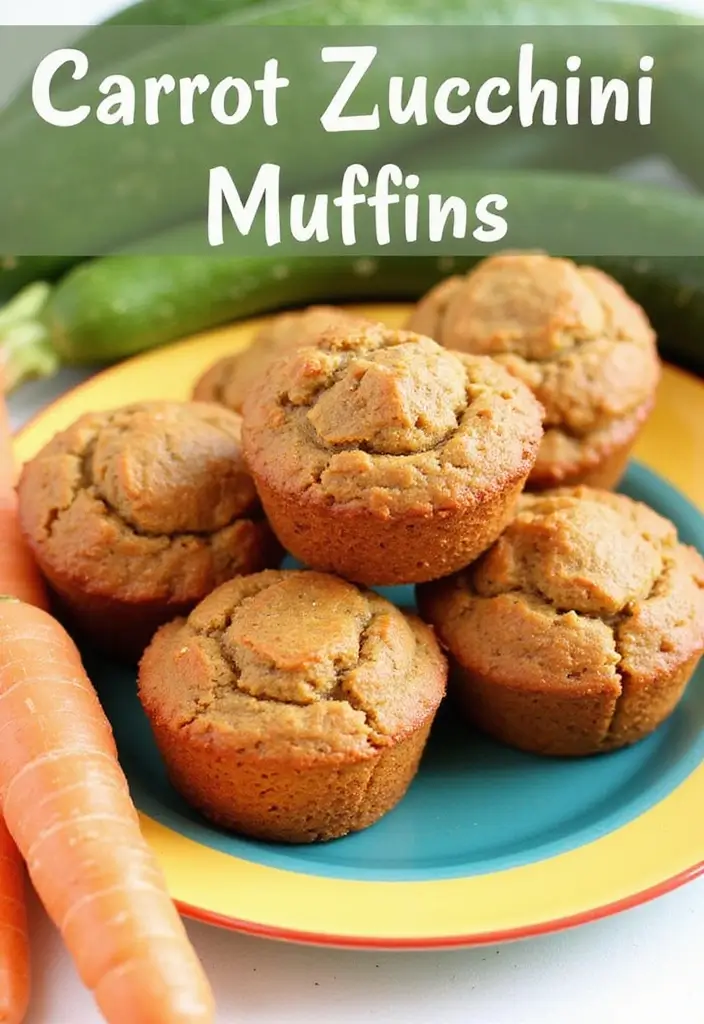 25 Healthy Zucchini Muffin Recipes You’ll Actually Enjoy 135 25 Healthy Zucchini Muffin Recipes You’ll Actually Enjoy - 23. Carrot Zucchini Muffins