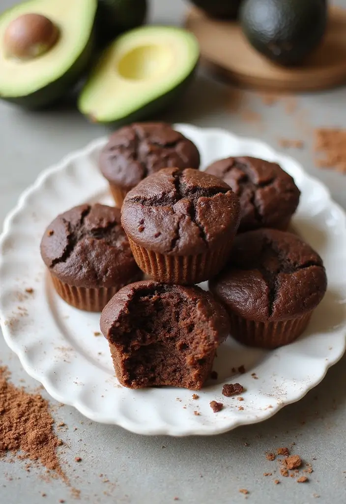 25 Healthy Zucchini Muffin Recipes You’ll Actually Enjoy 149 25 Healthy Zucchini Muffin Recipes You’ll Actually Enjoy - 25. Chocolate Avocado Zucchini Muffins