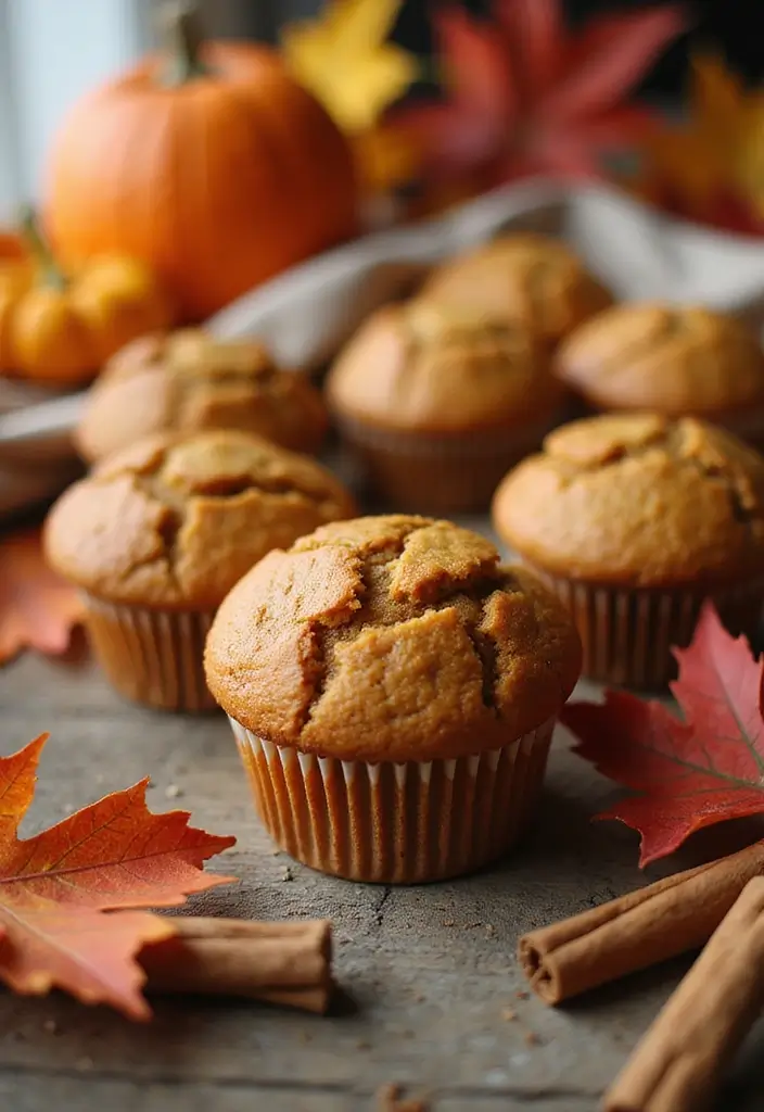 25 High Fiber Muffin Recipes That Support Digestion - 3. Pumpkin Spice Muffins