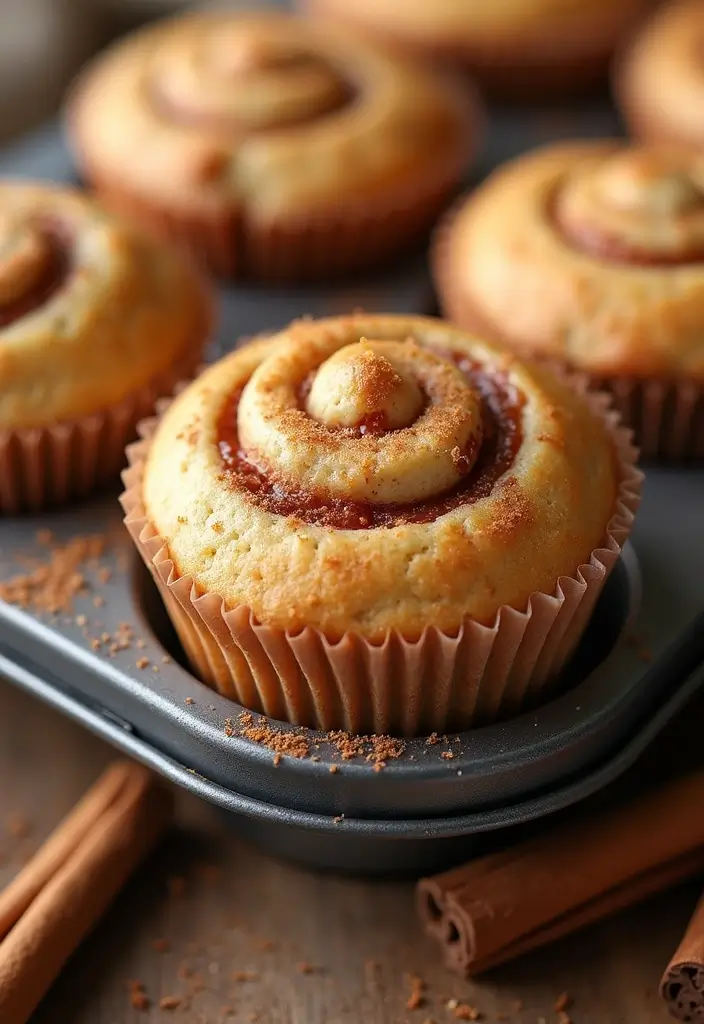 25 Keto Muffin Tin Recipes for a Low Carb Lifestyle 10. Cinnamon Swirl Muffins