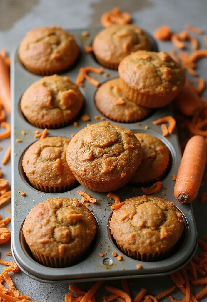 25 Keto Muffin Tin Recipes for a Low Carb Lifestyle 12. Carrot Cake Muffins