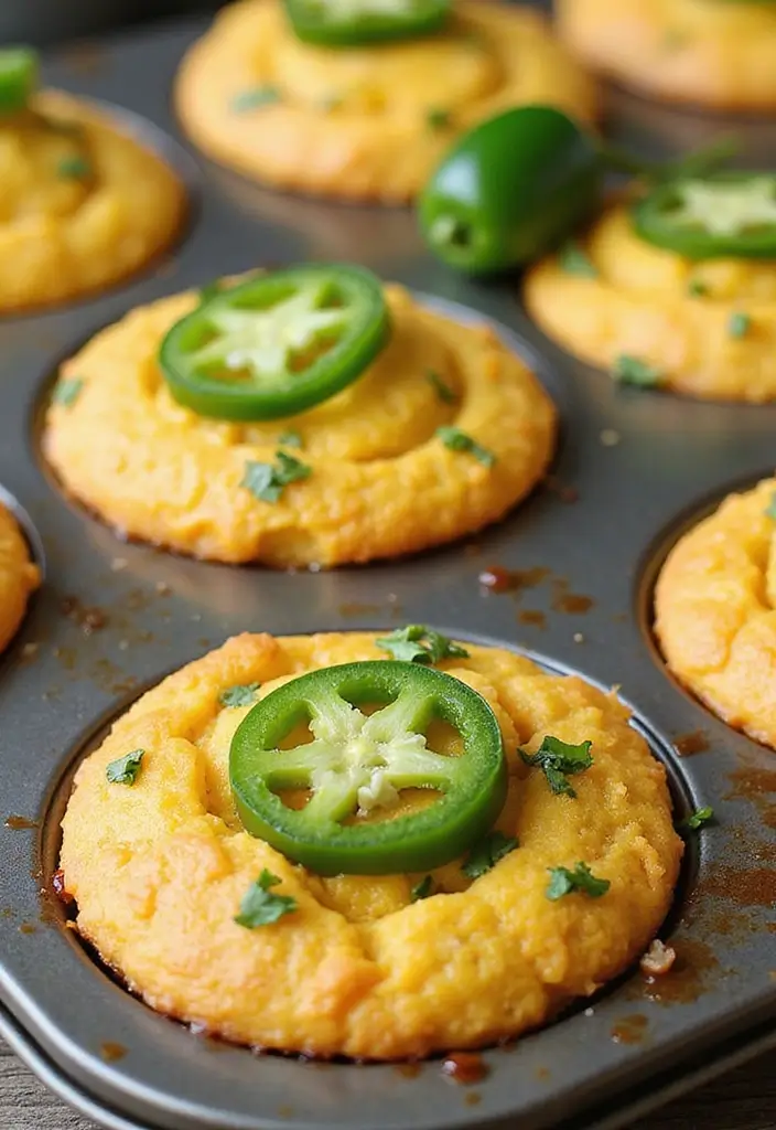 25 Keto Muffin Tin Recipes for a Low Carb Lifestyle 16. Spicy Jalapeo Corn Muffins