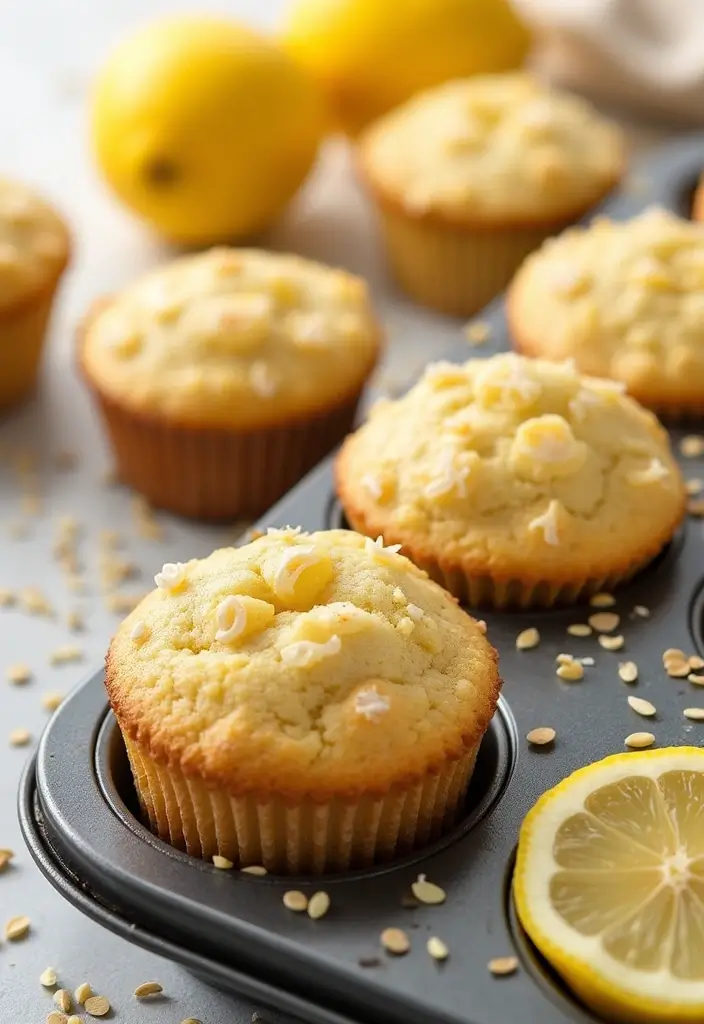 25 Keto Muffin Tin Recipes for a Low Carb Lifestyle 20. Lemon Poppy Seed Muffins