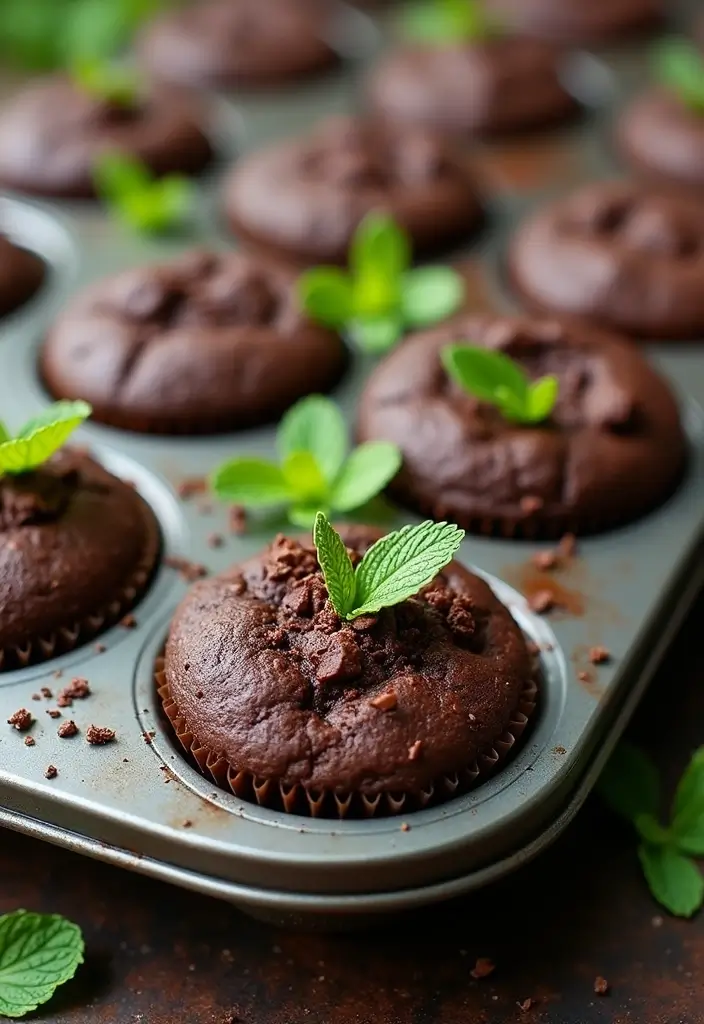 25 Keto Muffin Tin Recipes for a Low Carb Lifestyle 21. Chocolate Mint Muffins