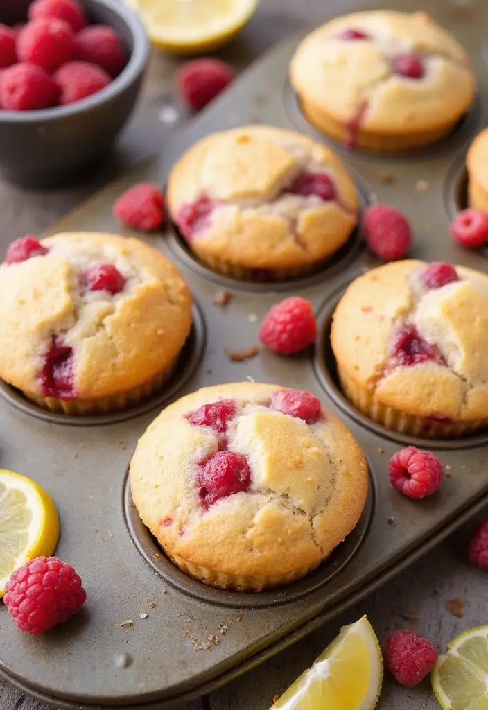 25 Keto Muffin Tin Recipes for a Low Carb Lifestyle 6. Raspberry Lemonade Muffins