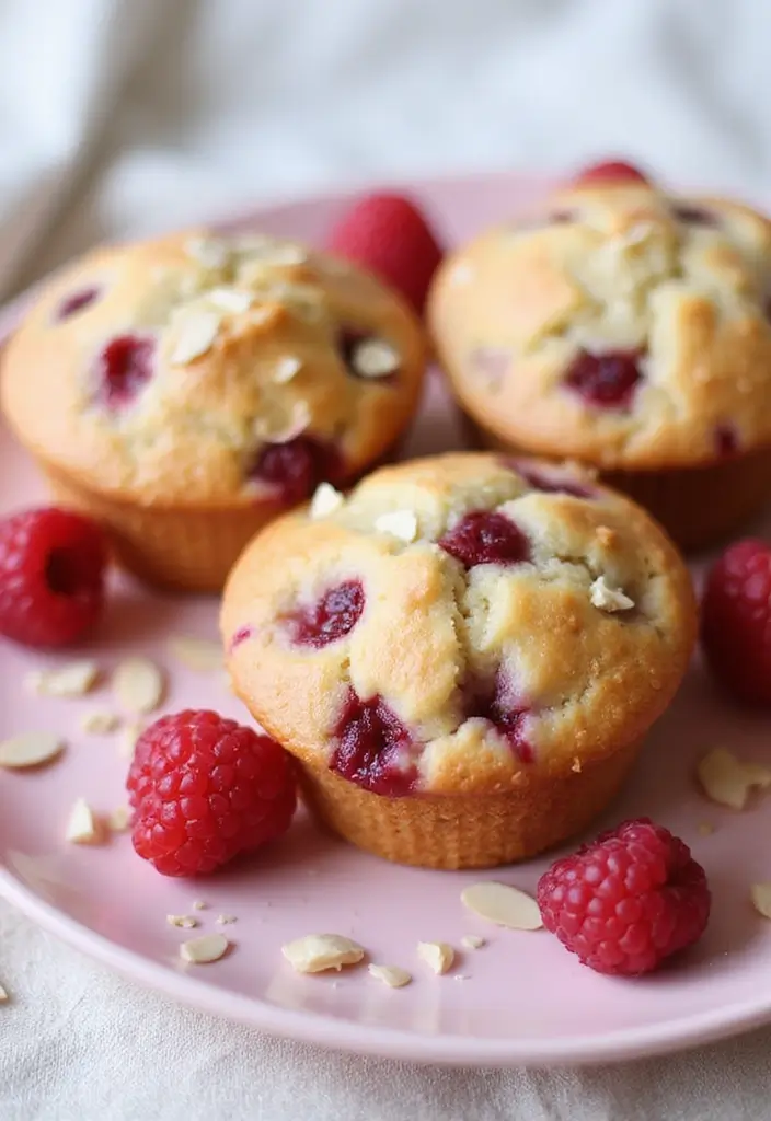 25 Muffin Pan Dessert Recipes That Wow Every Guest 66 25 Muffin Pan Dessert Recipes That Wow Every Guest - 12. Raspberry Almond Muffins