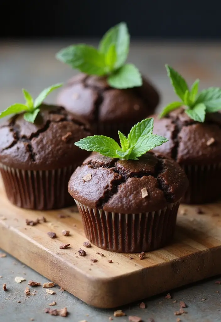 25 Muffin Pan Dessert Recipes That Wow Every Guest 73 25 Muffin Pan Dessert Recipes That Wow Every Guest - 13. Chocolate Mint Muffins