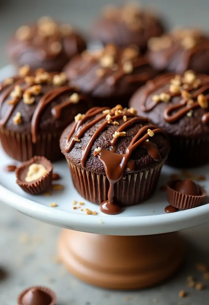 25 Muffin Pan Dessert Recipes That Wow Every Guest 118 25 Muffin Pan Dessert Recipes That Wow Every Guest - 20. Chocolate Peanut Butter Muffins