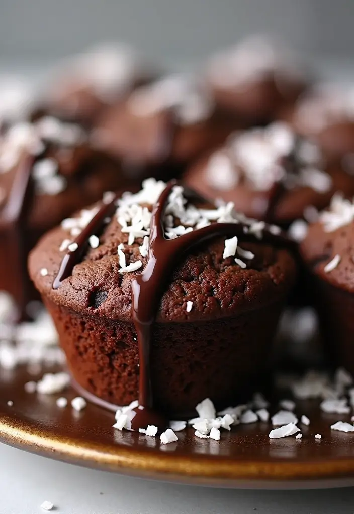 25 Muffin Pan Dessert Recipes That Wow Every Guest 132 25 Muffin Pan Dessert Recipes That Wow Every Guest - 22. Chocolate Coconut Muffins