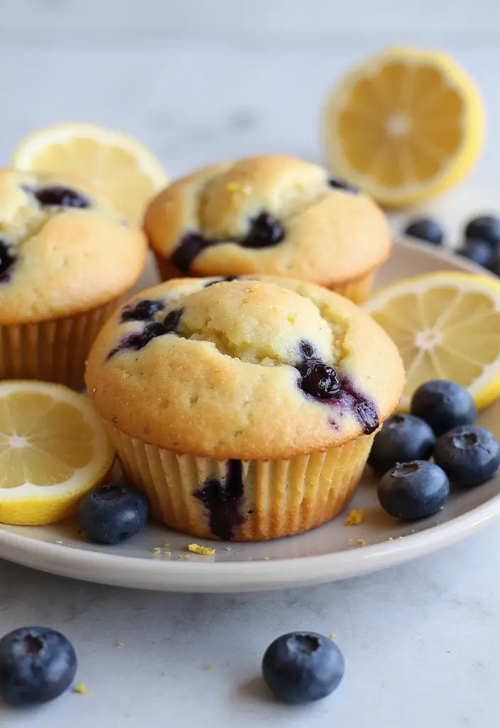 25 Muffin Pan Dessert Recipes That Wow Every Guest 146 25 Muffin Pan Dessert Recipes That Wow Every Guest - 24. Blueberry Muffins with Lemon Zest