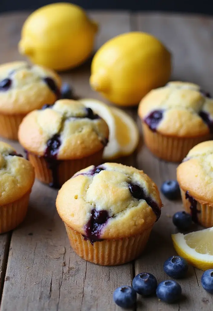 25 Muffin Pan Dessert Recipes That Wow Every Guest 13 25 Muffin Pan Dessert Recipes That Wow Every Guest - 3. Lemon Blueberry Muffins