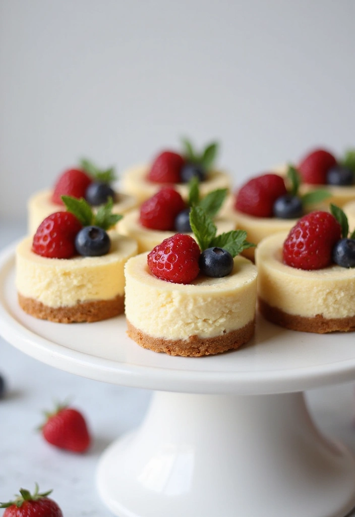 25 Muffin Pan Dessert Recipes That Wow Every Guest 46 25 Muffin Pan Dessert Recipes That Wow Every Guest - 8. Mini Cheesecakes