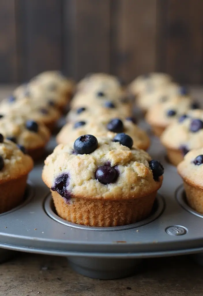 25 Pampered Chef Muffin Pan Recipes Every Baker Should Try 1 25 Pampered Chef Muffin Pan Recipes Every Baker Should Try - 1. Blueberry Oatmeal Muffins