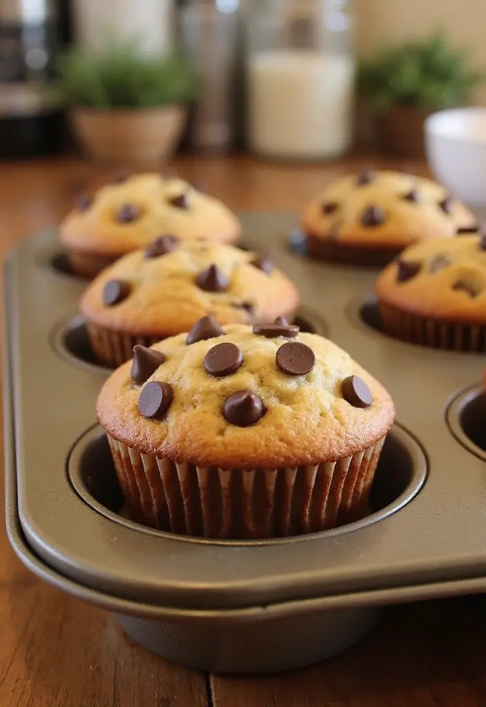 25 Pampered Chef Muffin Pan Recipes Every Baker Should Try 54 25 Pampered Chef Muffin Pan Recipes Every Baker Should Try - 10. Chocolate Chip Muffins