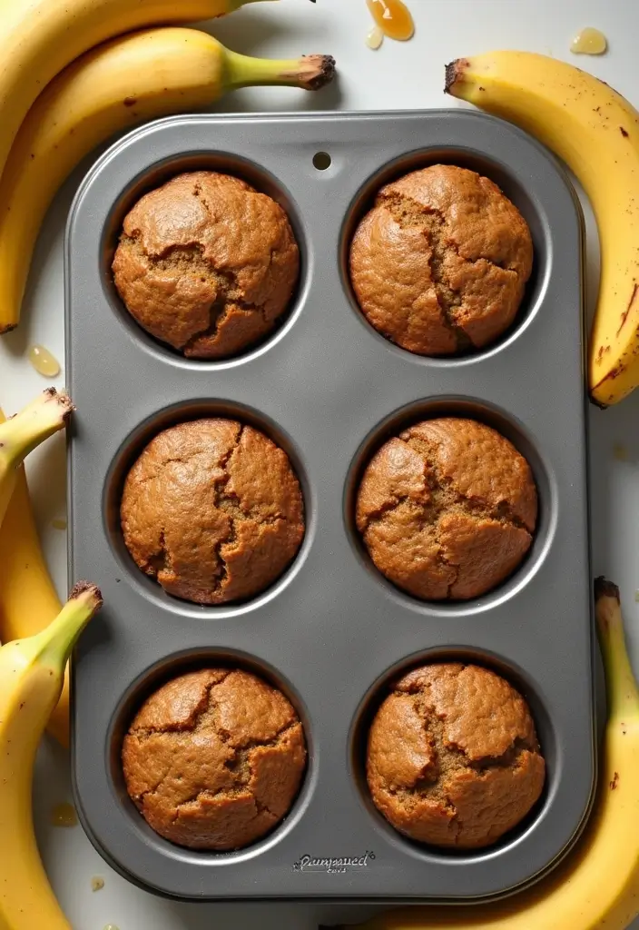 25 Pampered Chef Muffin Pan Recipes Every Baker Should Try 61 25 Pampered Chef Muffin Pan Recipes Every Baker Should Try - 11. Whole Wheat Banana Muffins