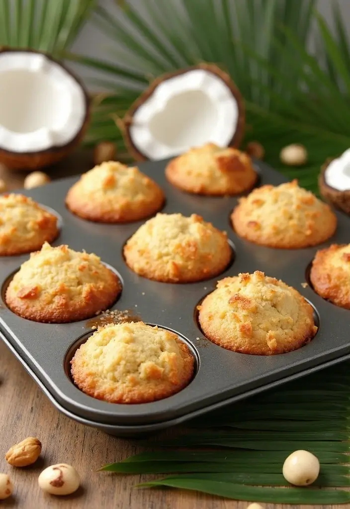 25 Pampered Chef Muffin Pan Recipes Every Baker Should Try 75 25 Pampered Chef Muffin Pan Recipes Every Baker Should Try - 13. Coconut Macadamia Nut Muffins