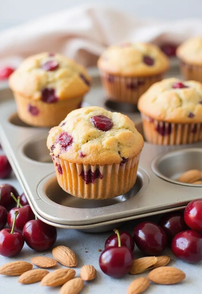 25 Pampered Chef Muffin Pan Recipes Every Baker Should Try 87 25 Pampered Chef Muffin Pan Recipes Every Baker Should Try - 15. Cherry Almond Muffins