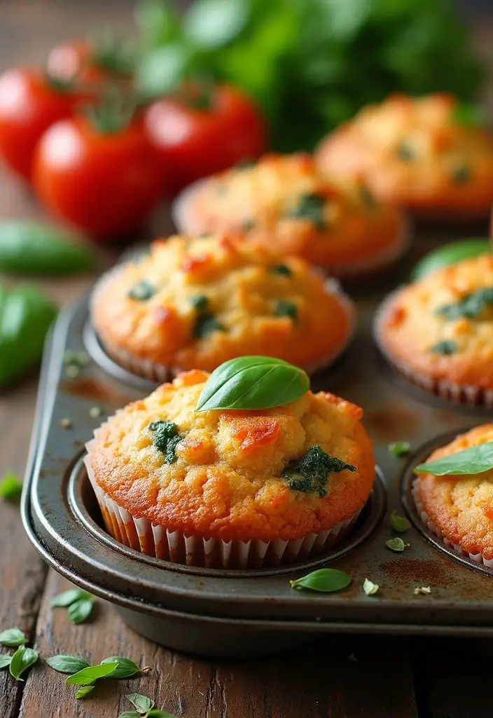 25 Pampered Chef Muffin Pan Recipes Every Baker Should Try 92 25 Pampered Chef Muffin Pan Recipes Every Baker Should Try - 16. Tomato Basil Muffins