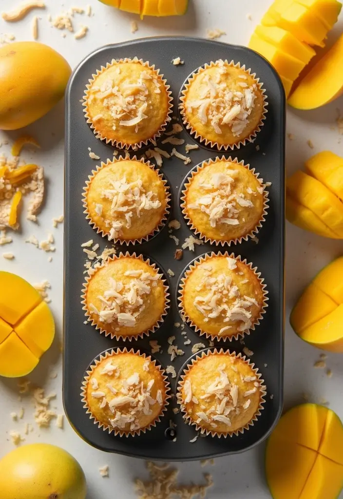 25 Pampered Chef Muffin Pan Recipes Every Baker Should Try 102 25 Pampered Chef Muffin Pan Recipes Every Baker Should Try - 18. Mango Coconut Muffins