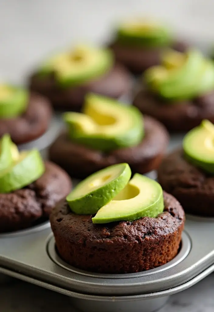 25 Pampered Chef Muffin Pan Recipes Every Baker Should Try 129 25 Pampered Chef Muffin Pan Recipes Every Baker Should Try - 23. Chocolate Avocado Muffins
