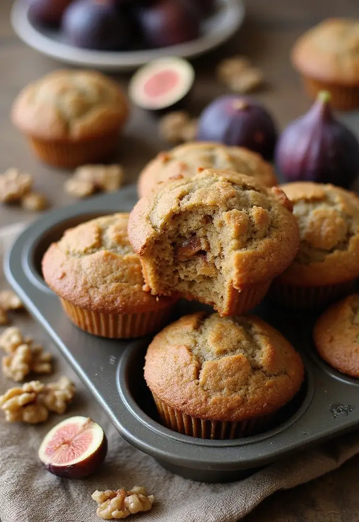 25 Pampered Chef Muffin Pan Recipes Every Baker Should Try 136 25 Pampered Chef Muffin Pan Recipes Every Baker Should Try - 24. Fig and Walnut Muffins