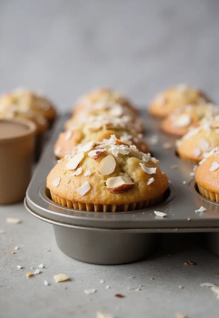 25 Pampered Chef Muffin Pan Recipes Every Baker Should Try 32 25 Pampered Chef Muffin Pan Recipes Every Baker Should Try - 6. Almond Joy Muffins