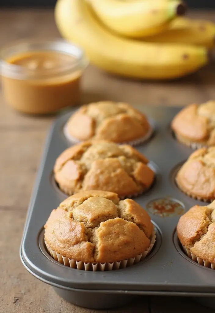 25 Pampered Chef Muffin Pan Recipes Every Baker Should Try 39 25 Pampered Chef Muffin Pan Recipes Every Baker Should Try - 7. Peanut Butter Banana Muffins