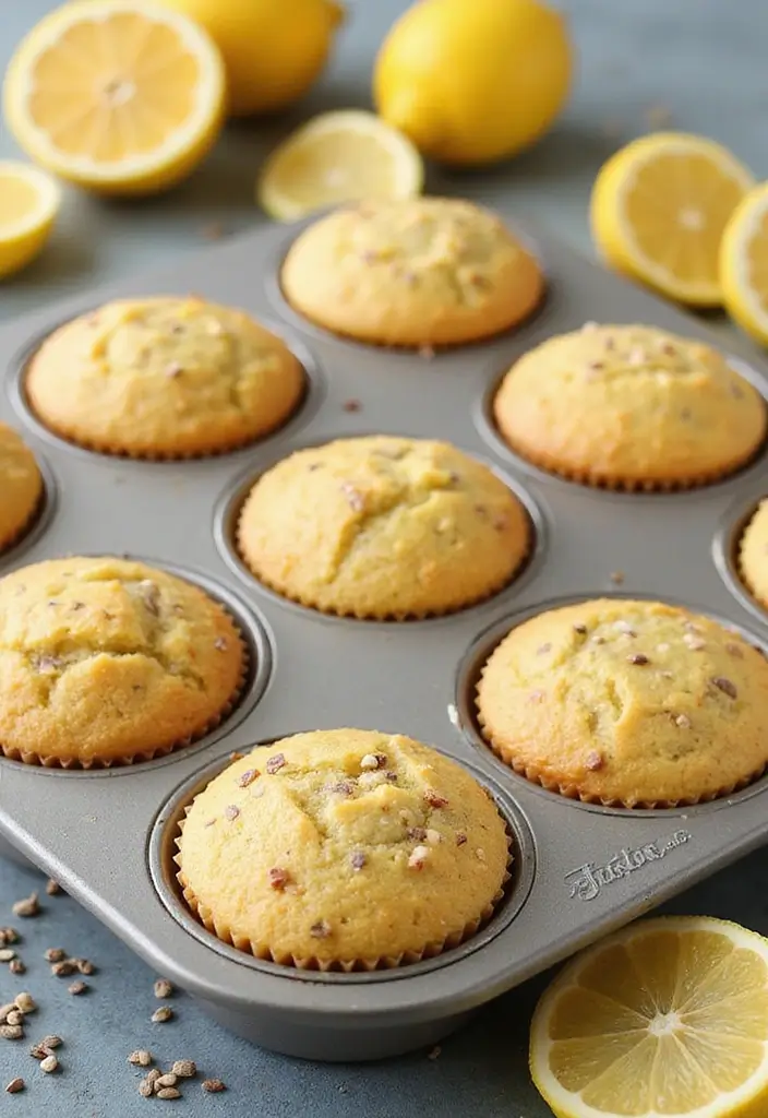 25 Pampered Chef Muffin Pan Recipes Every Baker Should Try 49 25 Pampered Chef Muffin Pan Recipes Every Baker Should Try - 9. Lemon Poppy Seed Muffins