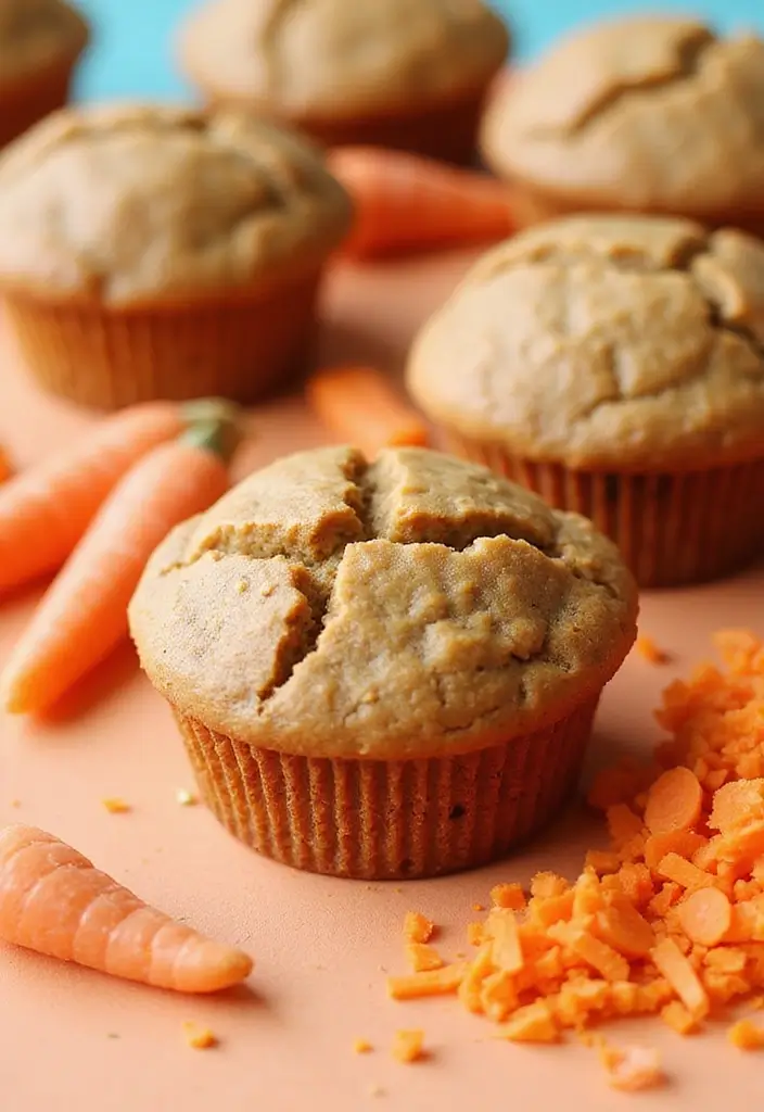 25 Peanut Butter Muffin Recipes for Snack Time Bliss 48 25 Peanut Butter Muffin Recipes for Snack Time Bliss - 10. Peanut Butter Carrot Muffins
