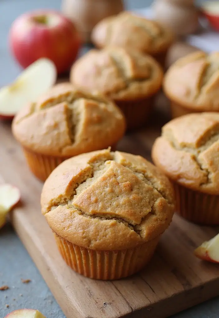 25 Peanut Butter Muffin Recipes for Snack Time Bliss 29 25 Peanut Butter Muffin Recipes for Snack Time Bliss - 7. Peanut Butter Apple Muffins