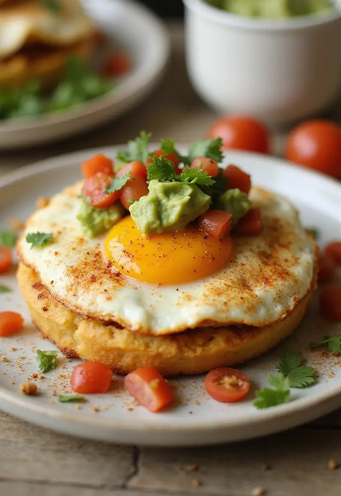 27 Egg and English Muffin Recipes for Quick Breakfasts 131 27 Egg and English Muffin Recipes for Quick Breakfasts - 21. Taco Egg Muffin