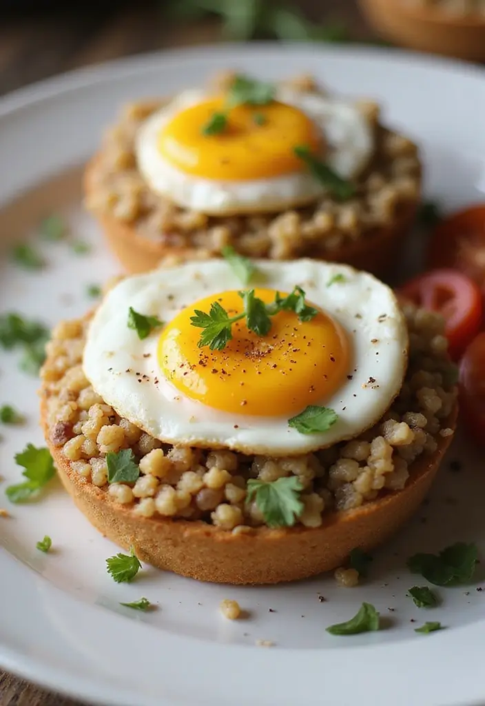 27 Egg and English Muffin Recipes for Quick Breakfasts 146 27 Egg and English Muffin Recipes for Quick Breakfasts - 24. Egg and Quinoa Breakfast Muffin