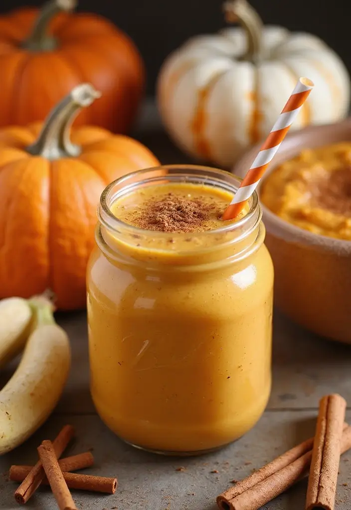 27 Healthy Pumpkin Muffin Recipes for Fall Baking 70 27 Healthy Pumpkin Muffin Recipes for Fall Baking - 12. Pumpkin Muffin Smoothie
