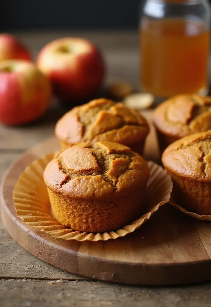 27 Healthy Pumpkin Muffin Recipes for Fall Baking 136 27 Healthy Pumpkin Muffin Recipes for Fall Baking - 22. Pumpkin Muffins with Apple Cider