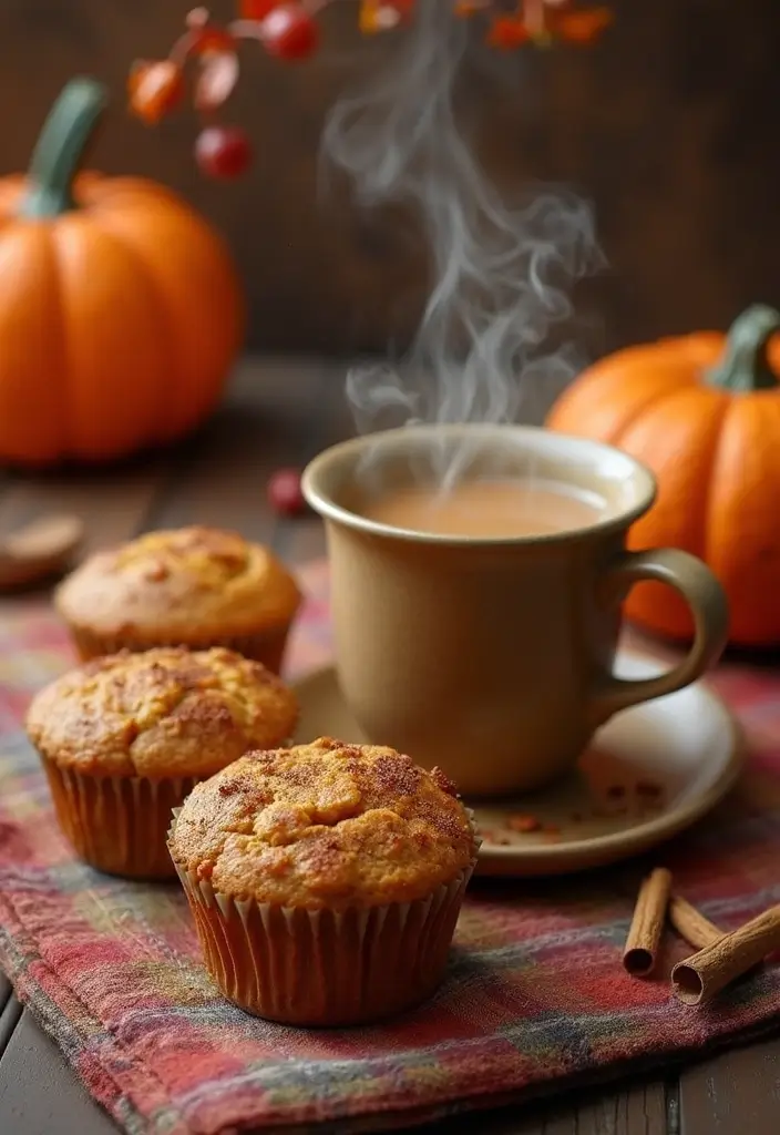 27 Healthy Pumpkin Muffin Recipes for Fall Baking 35 27 Healthy Pumpkin Muffin Recipes for Fall Baking - 7. Chai-Spiced Pumpkin Muffins