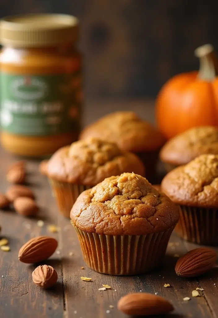 27 Healthy Pumpkin Muffin Recipes for Fall Baking 42 27 Healthy Pumpkin Muffin Recipes for Fall Baking - 8. Pumpkin Almond Butter Muffins