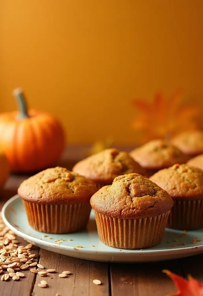 27 Healthy Pumpkin Muffin Recipes for Fall Baking 49 27 Healthy Pumpkin Muffin Recipes for Fall Baking - 9. Pumpkin Muffins with Flaxseed
