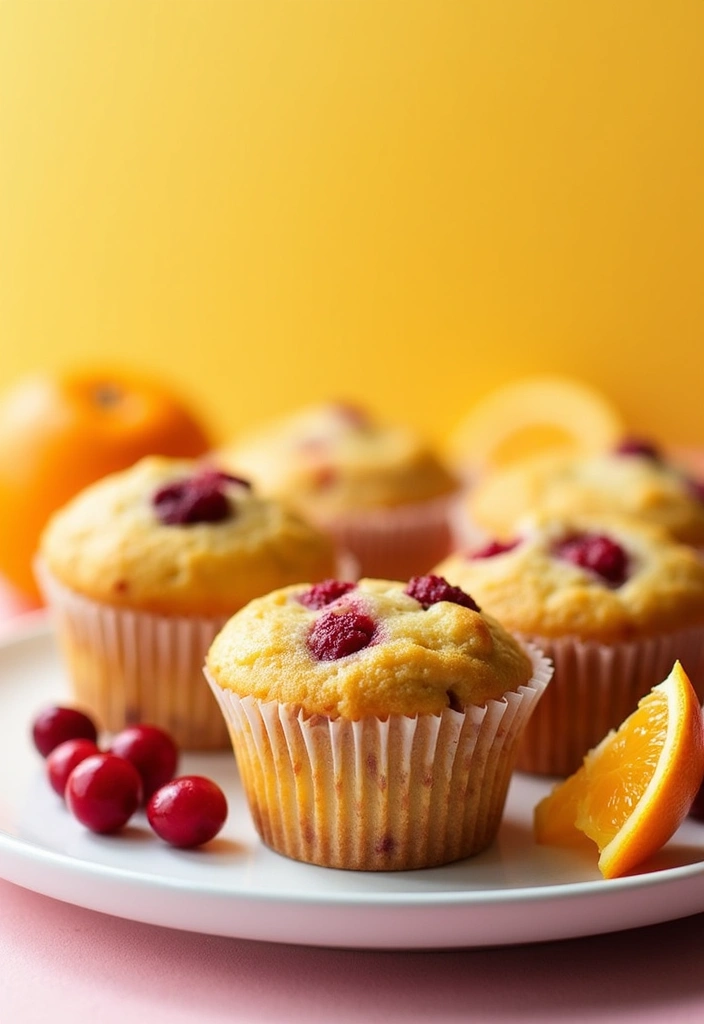 27 Mini Muffin Tin Brunch Recipes for Weekends and Parties - 10. Cranberry Orange Mini Muffins