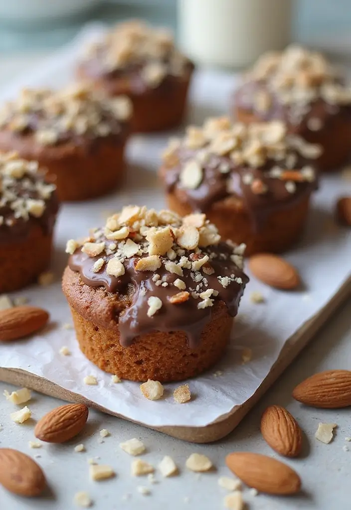 27 Mini Muffin Tin Dessert Recipes You’ll Want to Make Again - 20. Mini Almond Joy Muffins