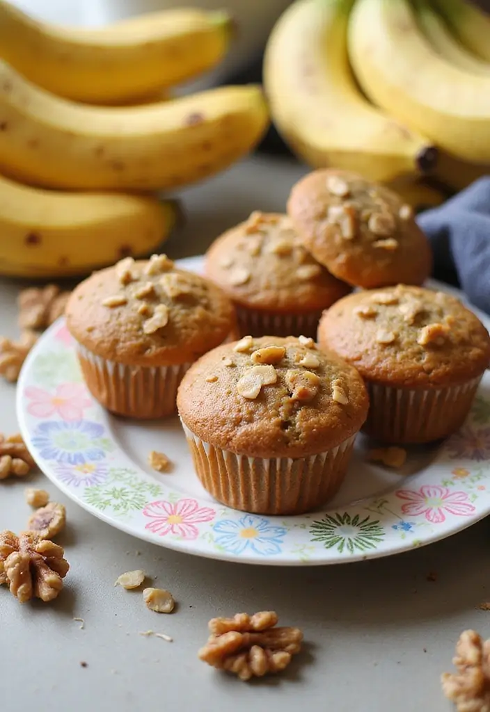 27 Muffin Recipes for Diabetics That Taste Amazing 65 27 Muffin Recipes for Diabetics That Taste Amazing - 11. Banana Nut Muffins