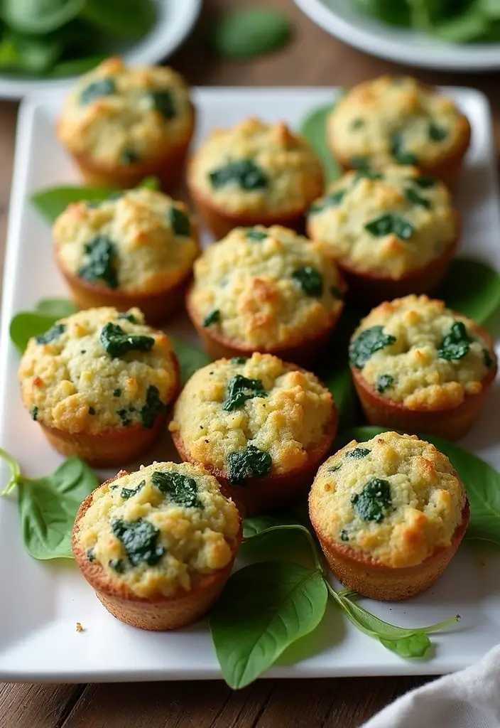 27 Muffin Recipes for Diabetics That Taste Amazing 119 27 Muffin Recipes for Diabetics That Taste Amazing - 19. Savory Spinach and Feta Muffins