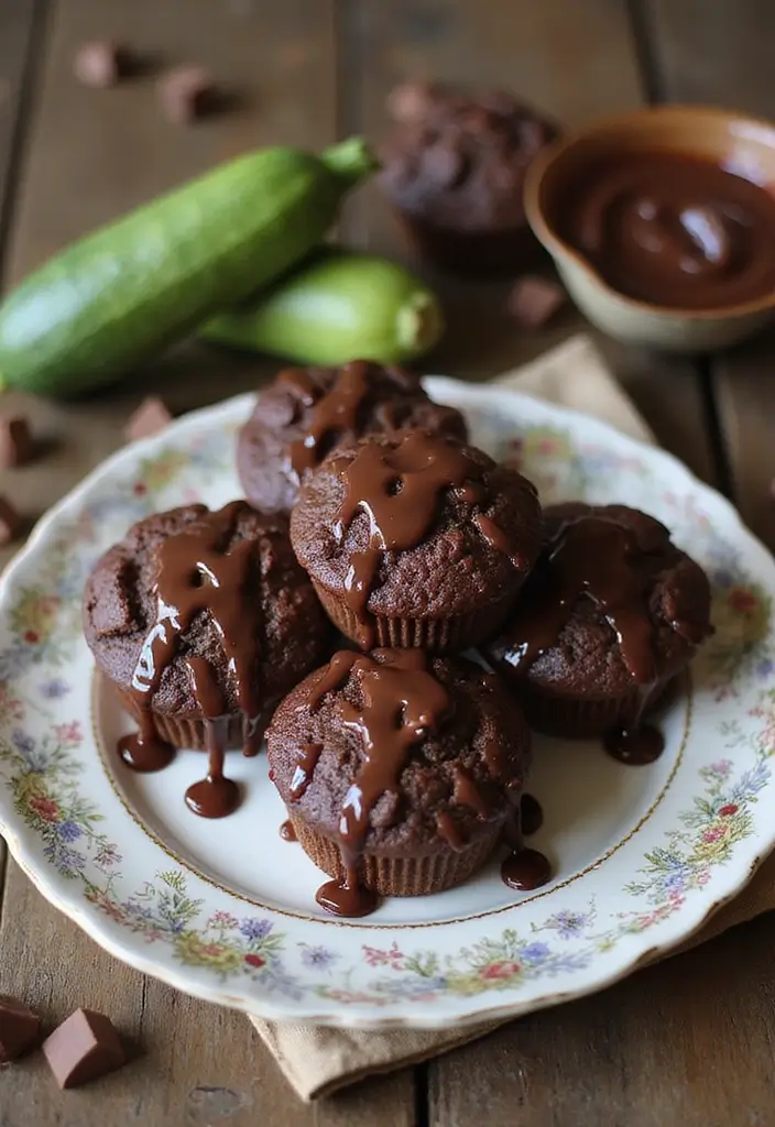 27 Muffin Recipes for Diabetics That Taste Amazing 133 27 Muffin Recipes for Diabetics That Taste Amazing - 21. Chocolate Zucchini Muffins